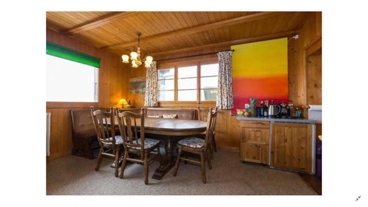 Bex Chalet Traditionnel Avec Jacuzzi Exterieur מראה חיצוני תמונה