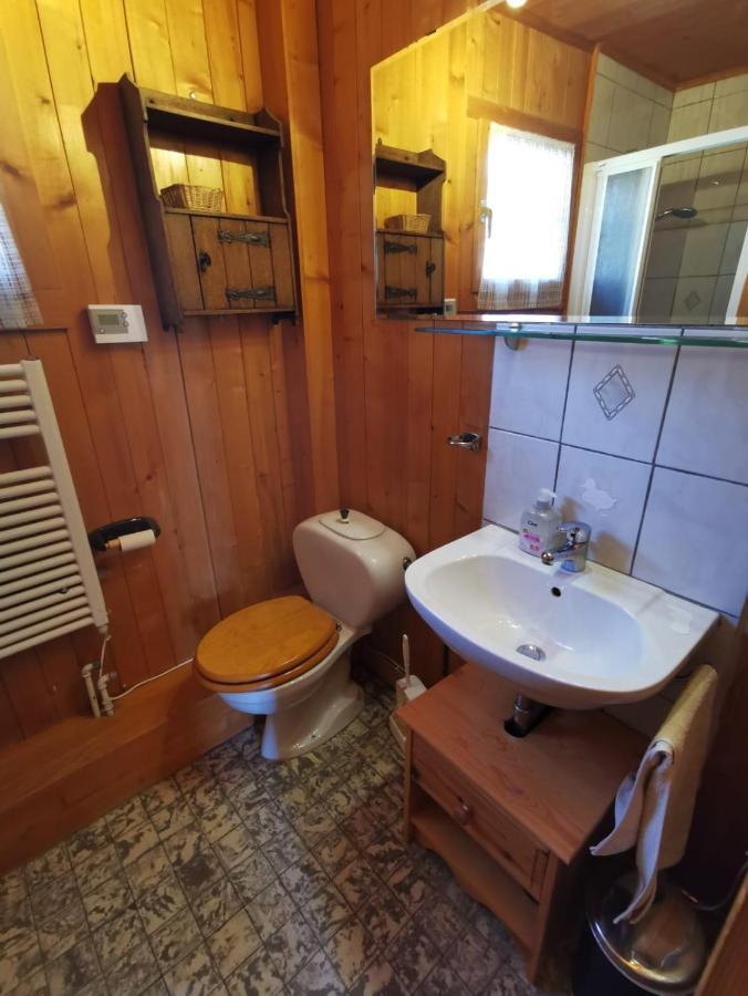 Bex Chalet Traditionnel Avec Jacuzzi Exterieur מראה חיצוני תמונה